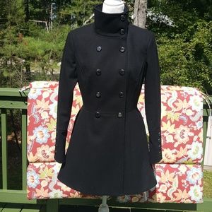 Calvin Klein Fit and Flare wool blend jacket